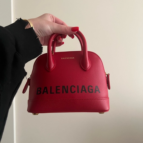 Balenciaga ville xxs in red - Picture 2 of 8